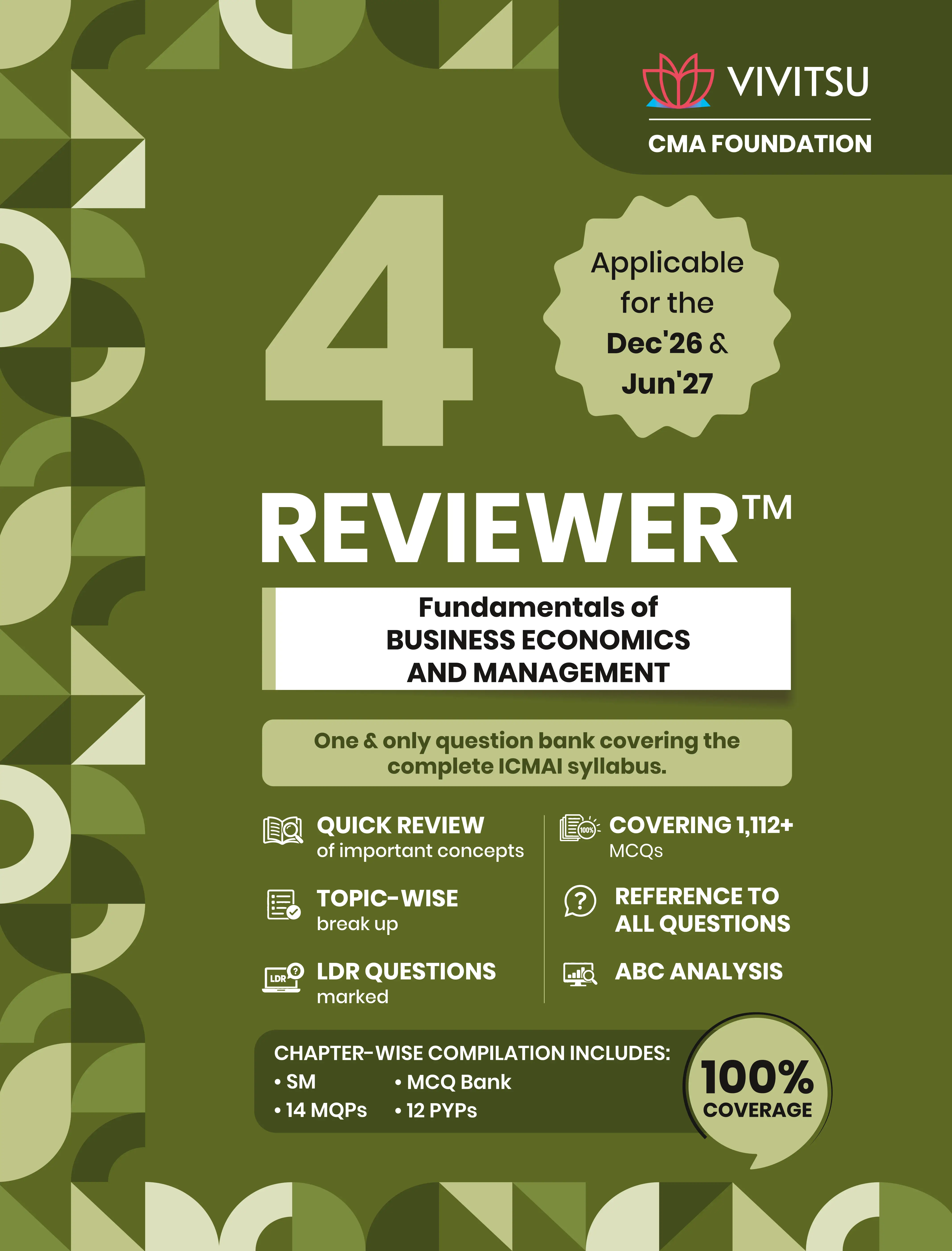 CMA Foundation Question Bank and Study Material 1